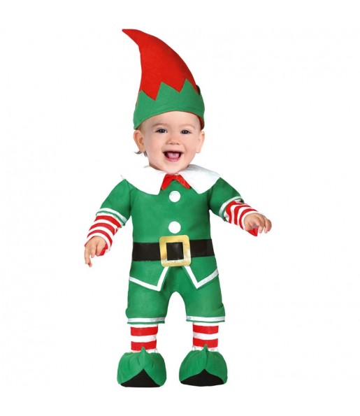 Costume Elfe de Noël bébé