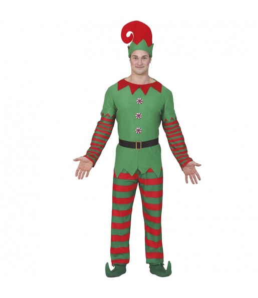 Costume Elfe du Père Noël homme