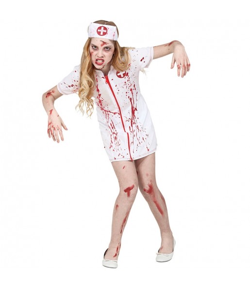 Costume Infirmière zombie apocalypse fille