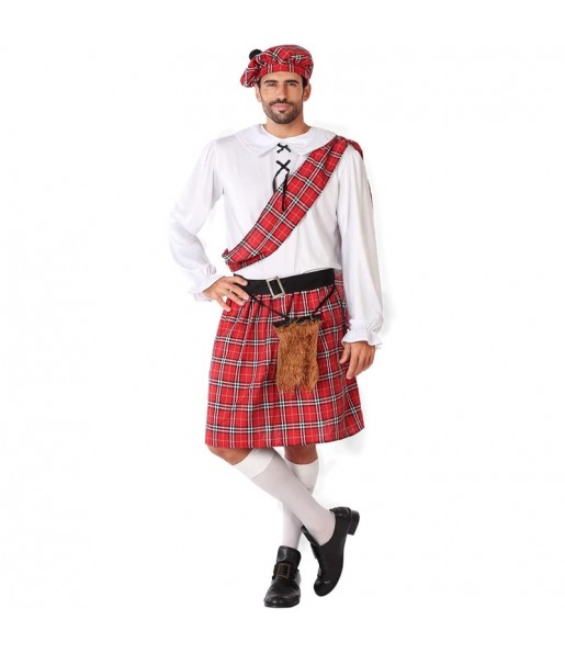 Costume pour homme Écossais avec kilt traditionnel