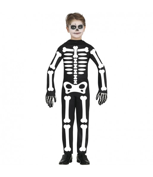 Costume Squelette de la nuit des morts garçon