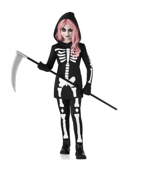 Costume Squelette de la nuit de American Nightmare fille