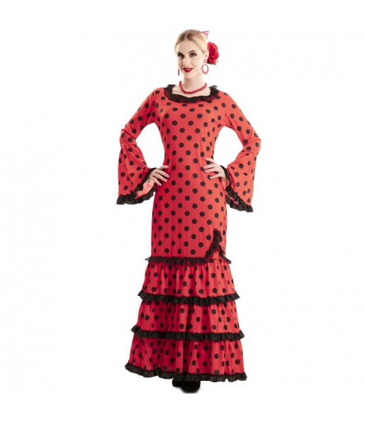 Déguisement Flamenco Rouge