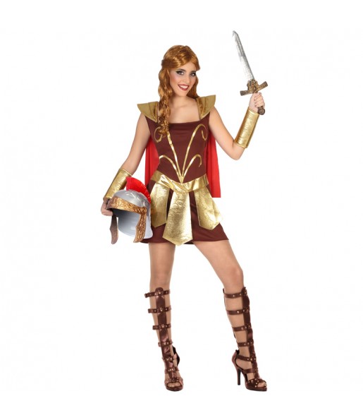 Déguisement Gladiatrice Romaine pour femme