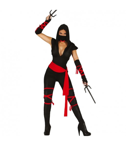 Costume Guerrière Ninja femme