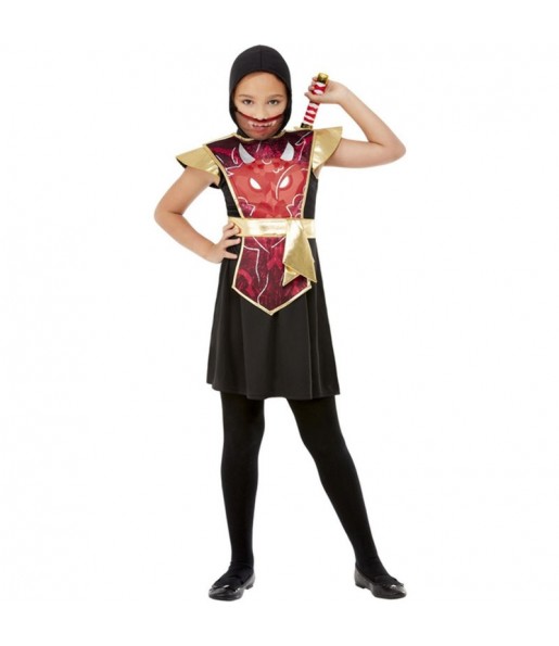 Costume Guerrière Ninja fille