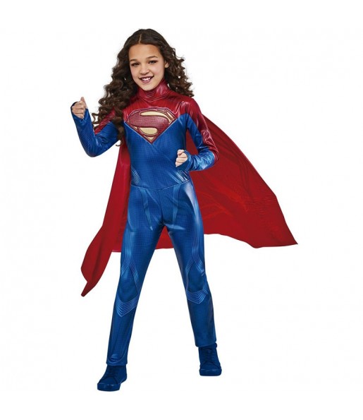 Costume héroïne Supergirl fille