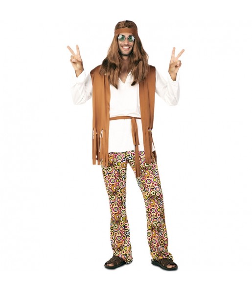 Déguisement Hippie homme pas cher