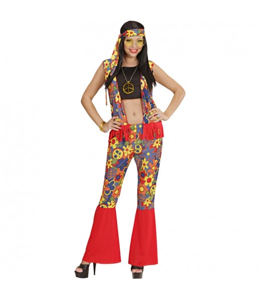 Costume Hippie classique femme