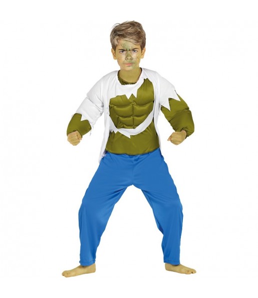 Déguisement Hulk garçon