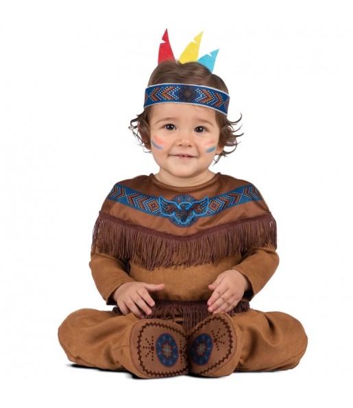 Costume Indien Mohican bébé
