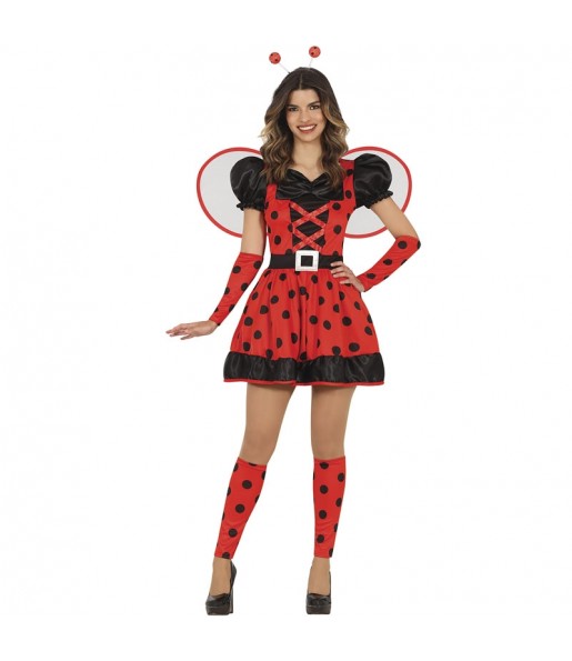 Costume Insecte coccinelle femme
