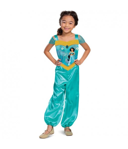 Costume Jasmine Princesse Aladdin classique fille