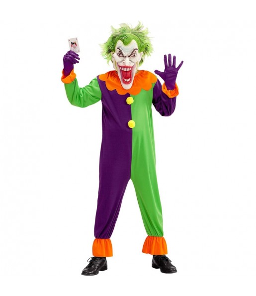 Costume Méchant Joker garçon