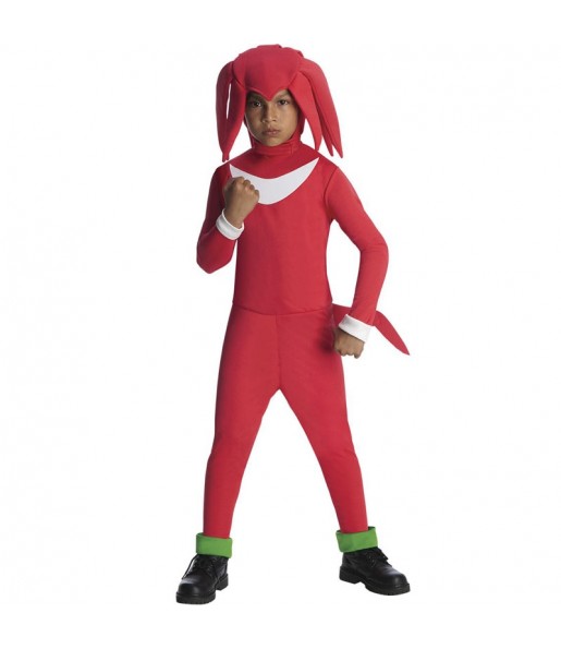 Costume Knuckles Sonic garçon