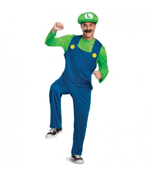 Costume Luigi Super Mario homme