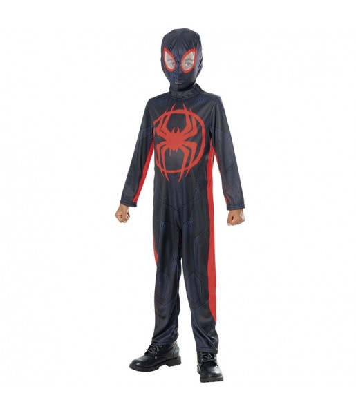 Costume Miles Morales dans Spider-Verse garçon