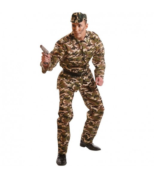 Déguisement Militaire Camouflage pour homme