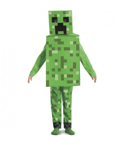 Costume Creeper du jeu vidéo Minecraft garçon