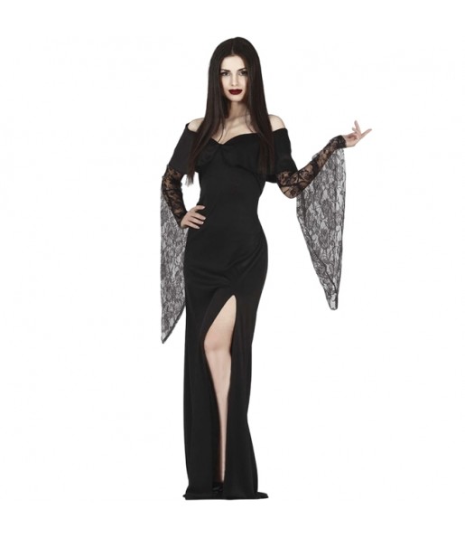 Costume Morticia Addams femme