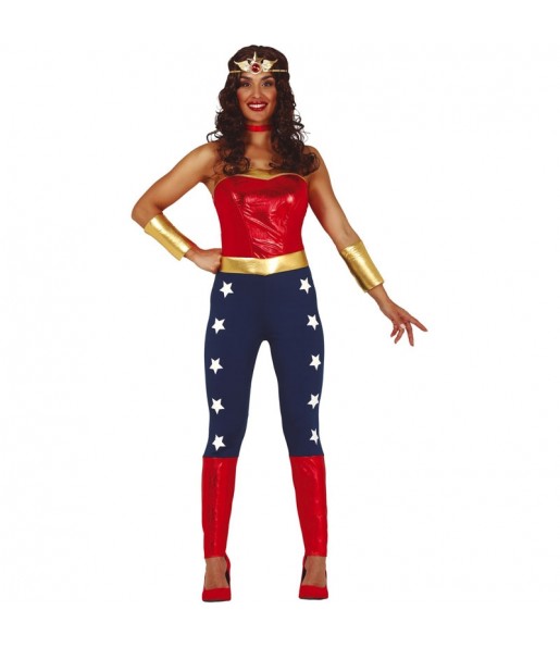 Déguisement Super-héroïne Wonder Woman femme