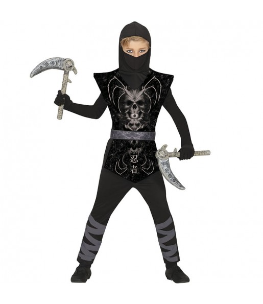 Costume Ninja sombre garçon