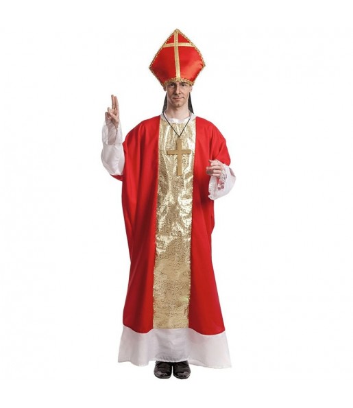 Costume pour homme Évêque rouge