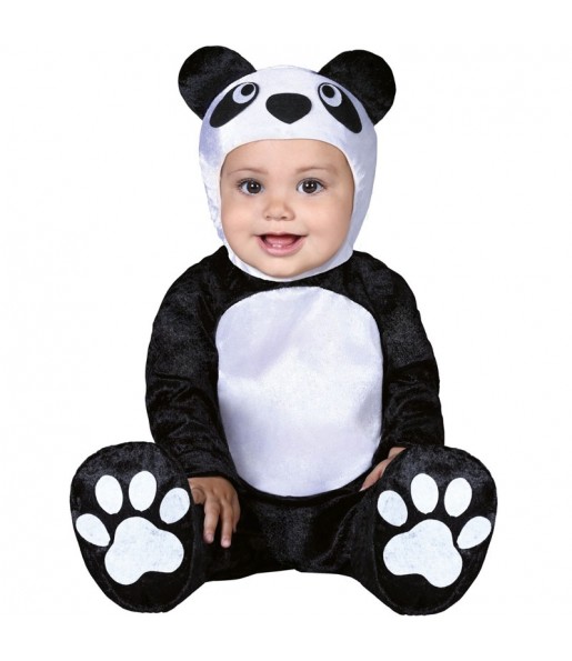 Déguisement panda amoureux bébé