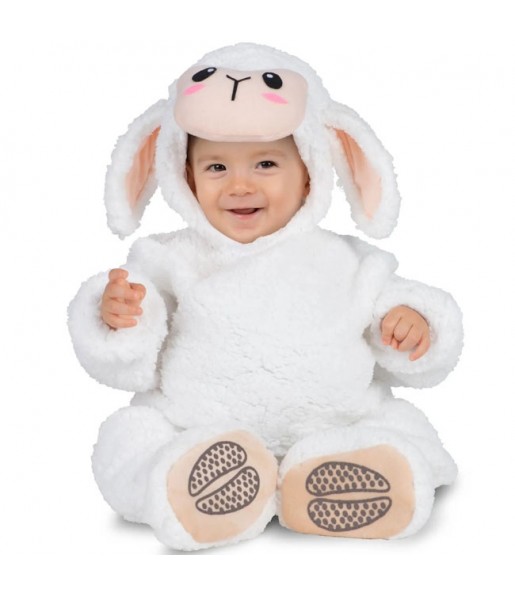 Costume Mouton blanc bébé