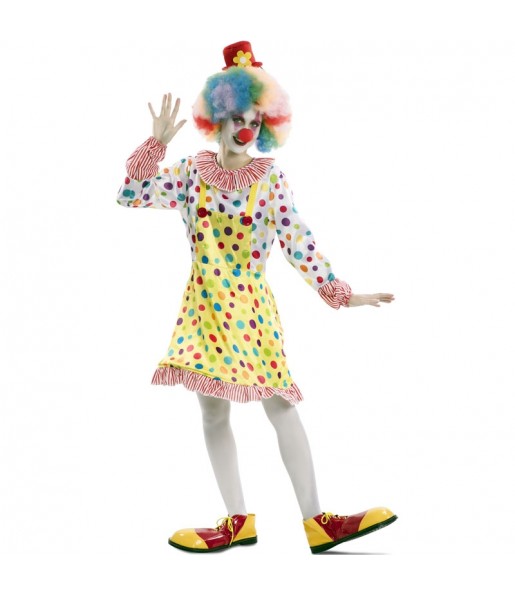 Déguisement Clown Femme Couleurs Adulte