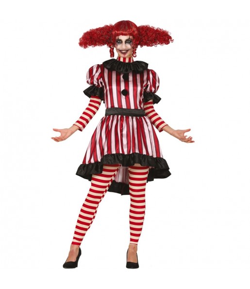 Déguisement Clown terreur femme