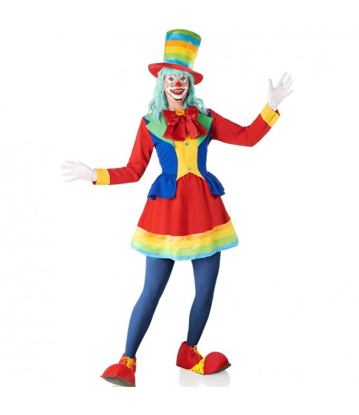 Costume Clown jongleur femme
