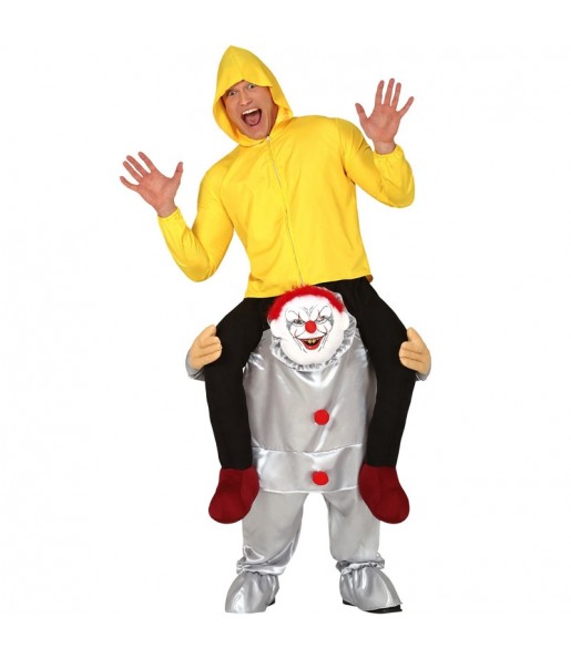 Déguisement Porte Moi Clown It adulte