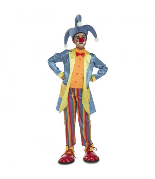 Déguisement Clown avec veste pour garçon