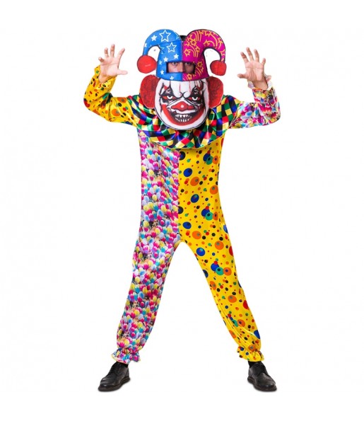 Déguisement Killer Clown Grosse Tête adulte