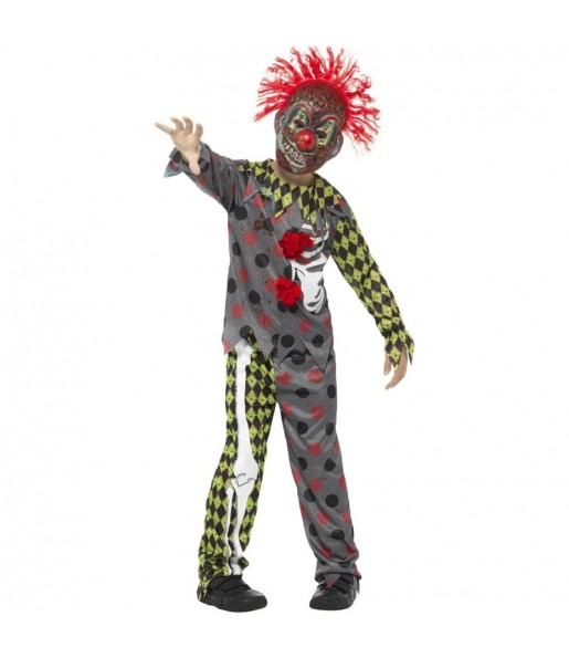 Costume Clown pervers garçon