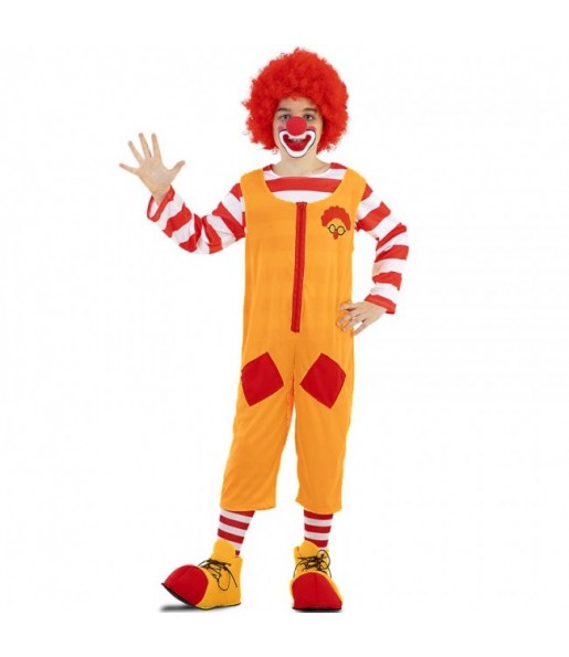 Disfraz de Payaso Ronald McDonald para niño