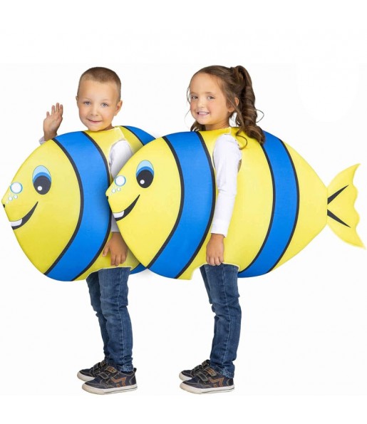 Costume Poisson jaune garçon et fille