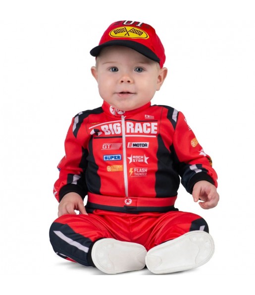 Costume Pilote de voiture de course bébé