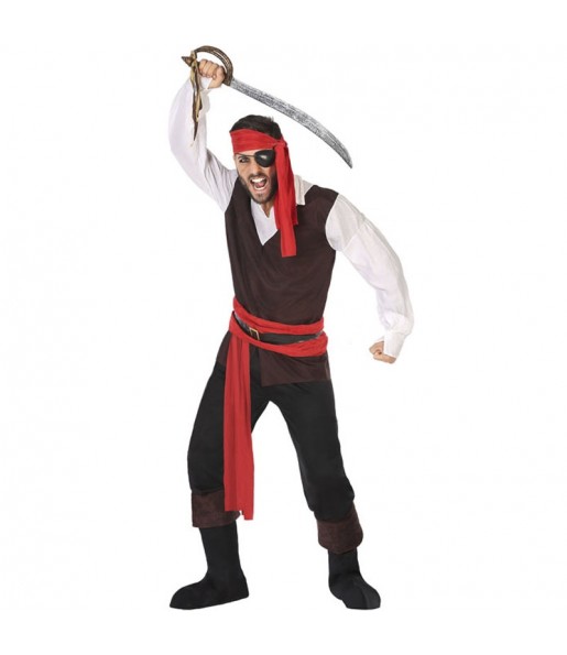 Costume pour homme Pirate bandit