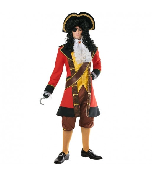 Déguisement Pirate Capitaine Hook homme