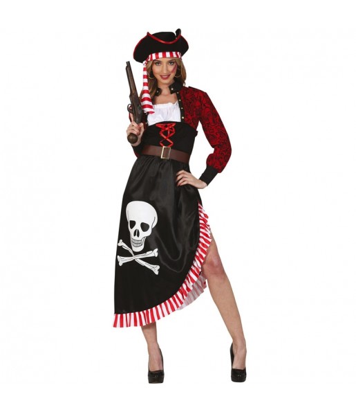 Déguisement Pirate avec chapeau femme
