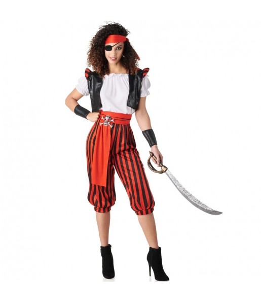 Costume Pirate de l'île de la Tortue femme