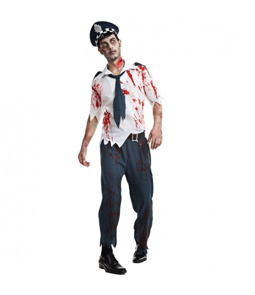 Déguisement Policier Zombie