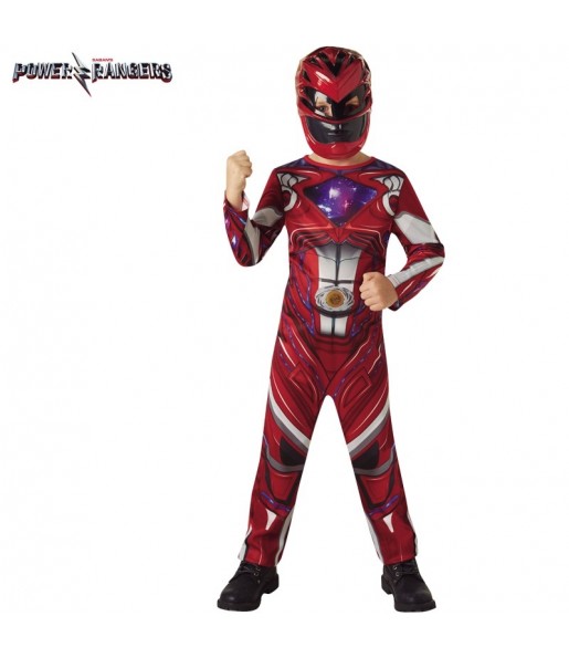 Déguisement Power Ranger Rouge pour garçon