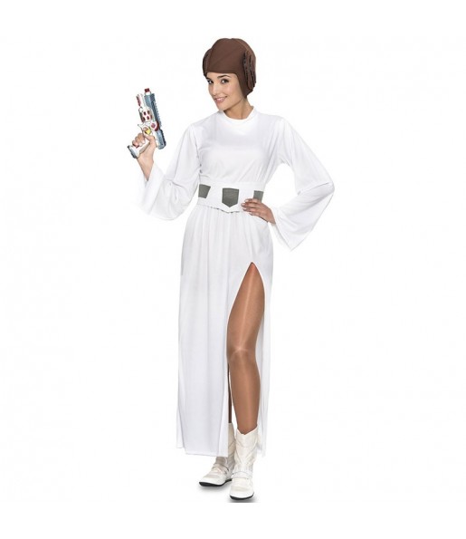 Déguisement Princesse galactique Leia femme