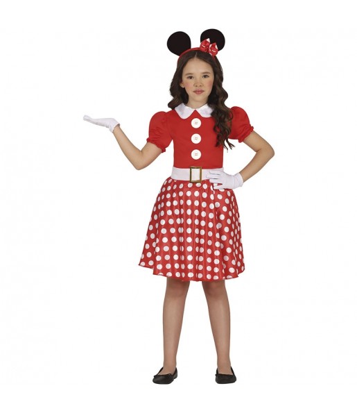 Costume Minnie Mouse à la mode fille
