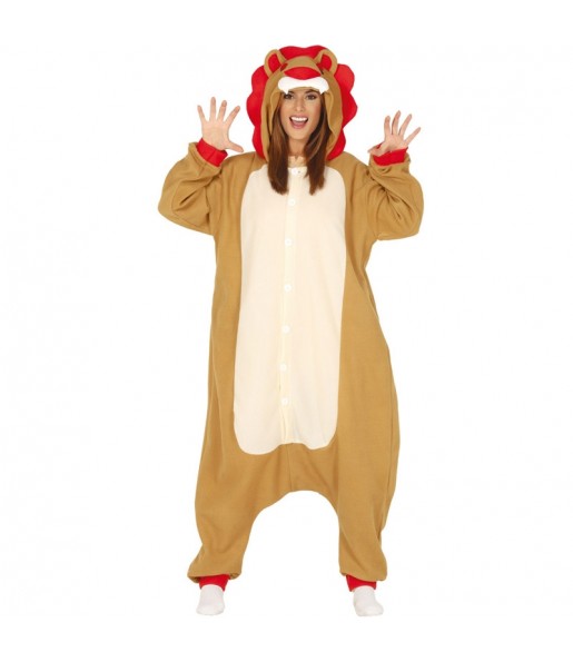 Déguisement Lion Kigurumi femme