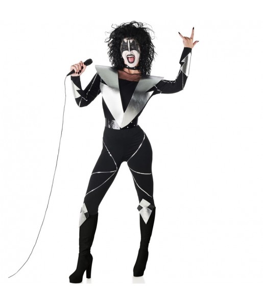 Costume Rockstar Kiss femme