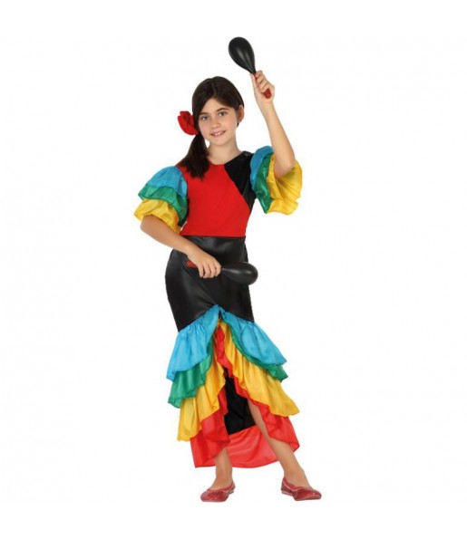 Déguisement Danseuse Rumba Tropicale